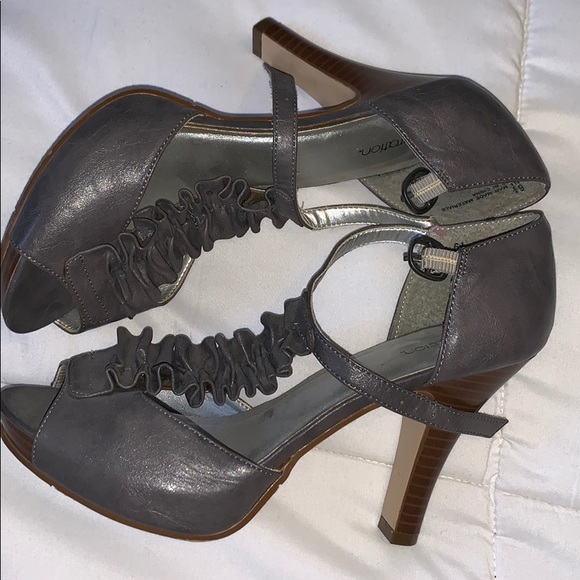 target grey heels